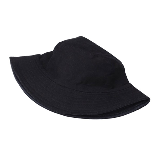 Svart Fiskehatt Bucket Hat Beanie Hat svart one size