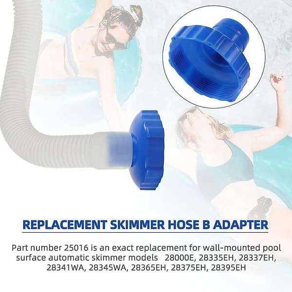 För 28000e Pool Adapter Skimmer Väggmonterad Slangadapter Simning