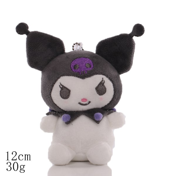 Söpöt My Melody Cartoon Kuromi pehmolelut, klassinen harmaa