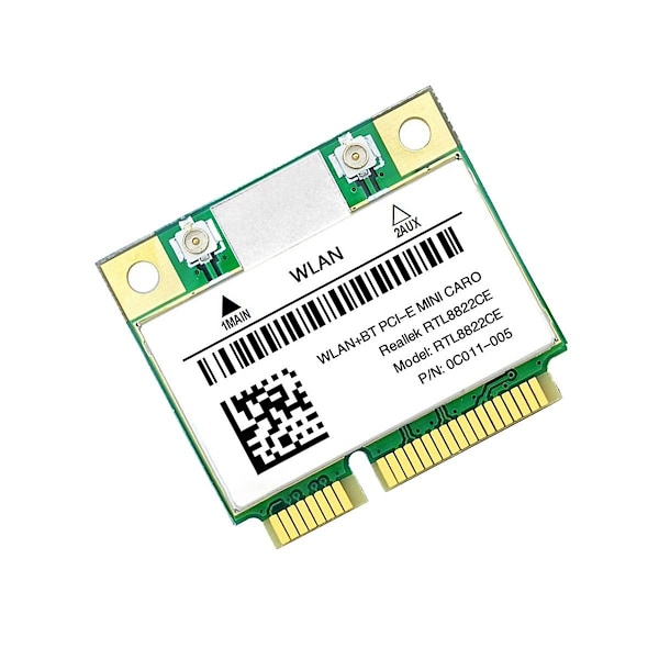 Rtl8822ce Wifi-kortti +antennipaketti 1200mbps 2.4g+5ghz 802.11ac Net