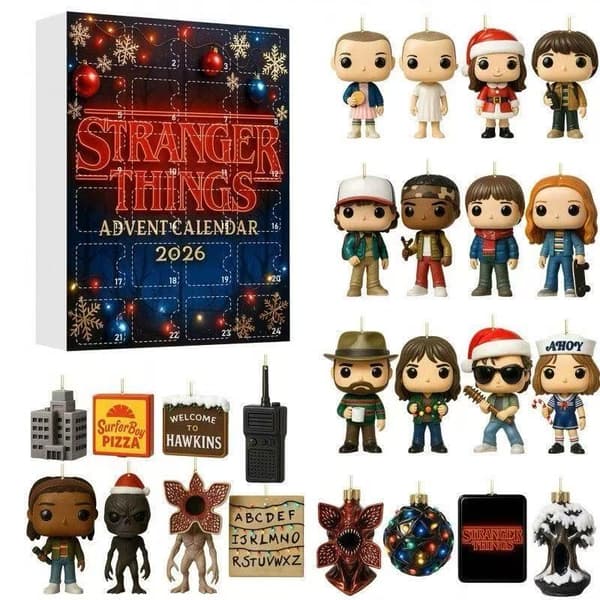 Stranger Things Adventskalender 2026 - 24 dagars nedräkning[JSR]