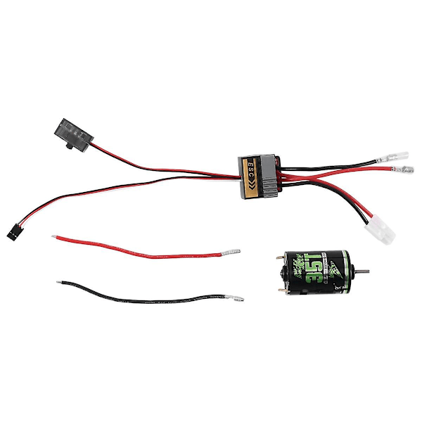 320a ESC + 540 Borstad Motor 35T För 1/10 RC Bil Axial Scx10 900
