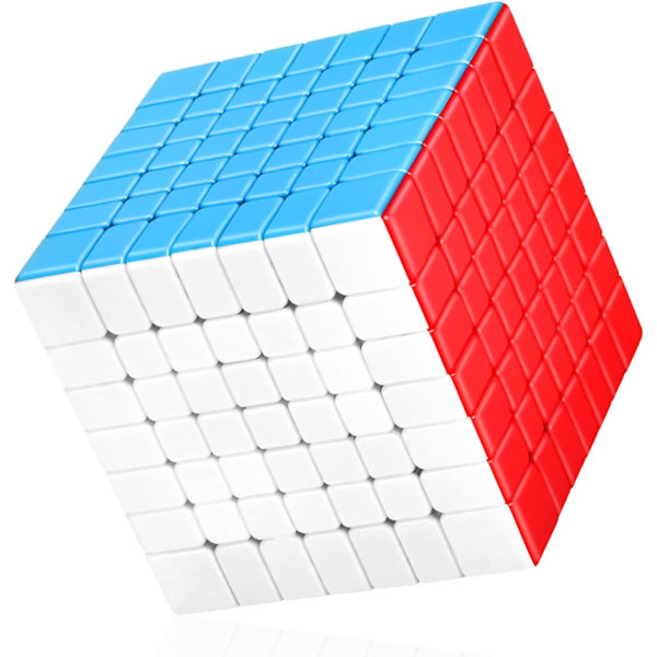 Speed Cube 7x7 Stickerless, Magic Cube 7x7x7 Speed Cube, Puslespill Barn & Voksen
