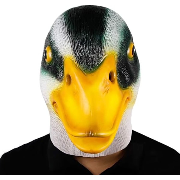 Lyxig Halloween Mask Ankhuvud Mask Latex Djurmask Fancy D