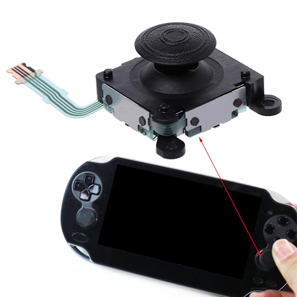 Ersättnings 3D Analog Joystick Knapp Tumspak För P