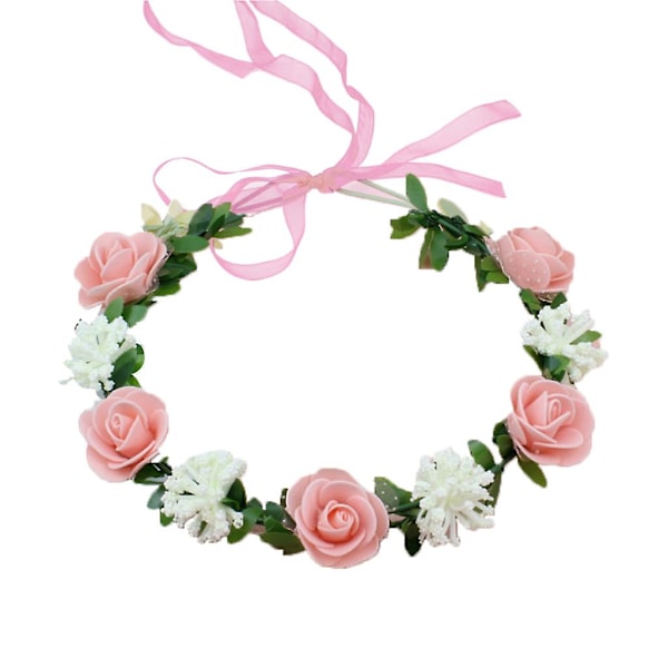 6 Färger Kvinnor Flickor Bohemisk Kontrastfärg Babys Andedräkt Blomma
