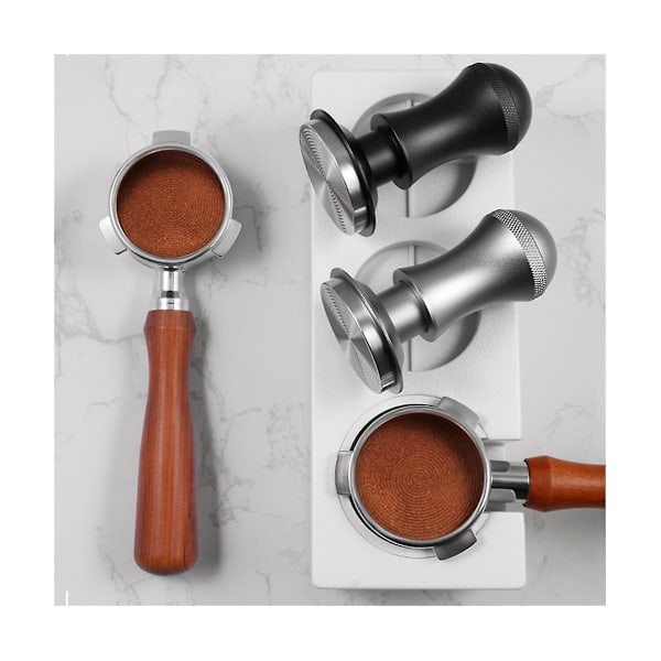 58mm Espresso Tamper, Premium Baristaverktyg Tamper med fjäder,