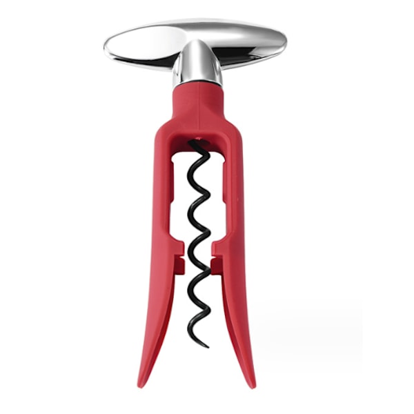 Zink-legering ABS-material rödvinflasköppnare färgglada fyra färger red