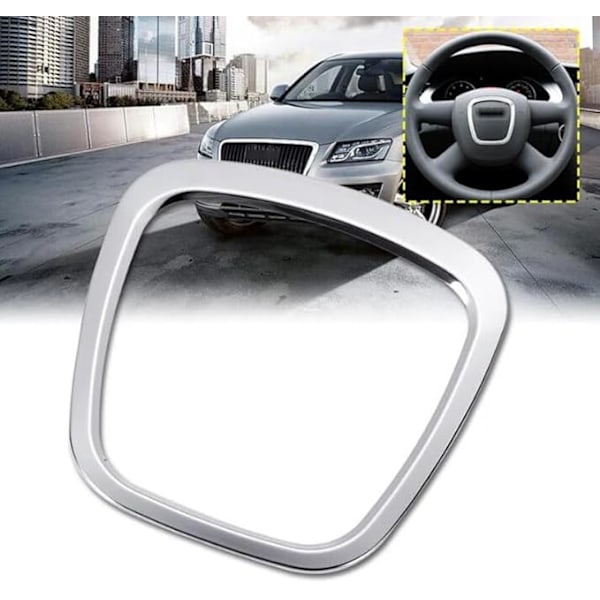 Aluminiumslegering rat klistermærke karosseri emblem trim til Audi A3/A4/A5/Q5/Q7
