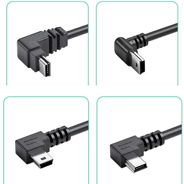 Kompakt USB till Mini USB Datakabel Laddningskabel Bred Co