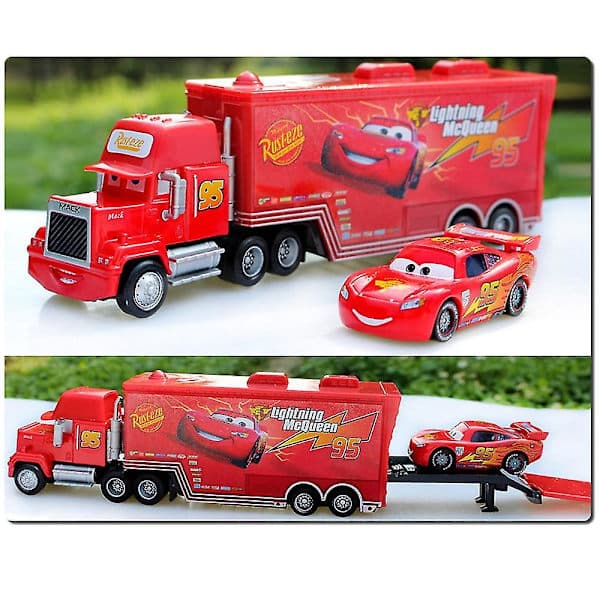 Autot Lelut Mack Leikkisetti, 2-in-1 Leluauto Viritys