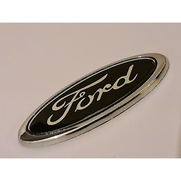Ford Sort Oval 150mm X 60mm Emblem Front Bagklap Focus Mondeo Transit