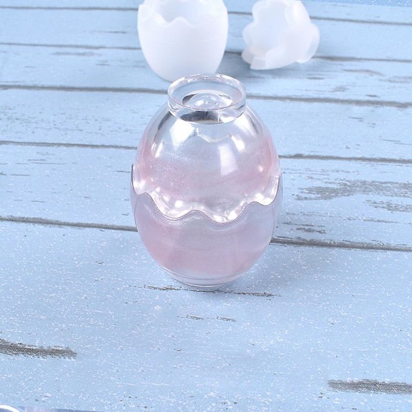 Egg Oppbevaringsboks Form DIY Epoxy UV Resin Oppbevaringsboks For Etui Ma