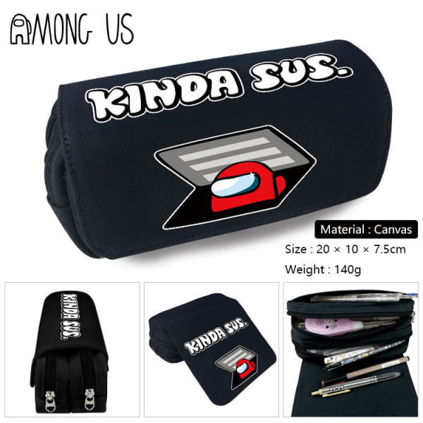 Among Us Penalhus - Stor Kapacitet Stationery Taske (Model C) B