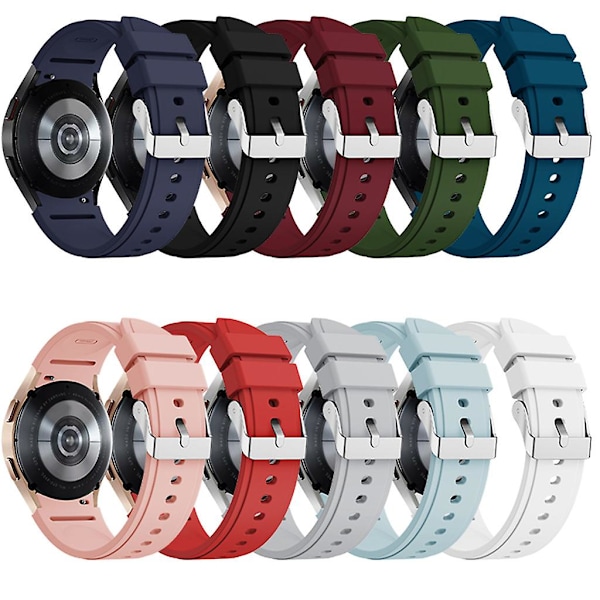 Rem til -galaxy Watch4/watch4 Classic armbånd silikone W