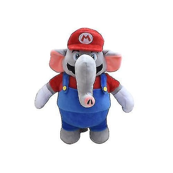 Super Mario Elefant Elefant Mario Elefant Luigi plysdukke (FMY) Elefant Mario