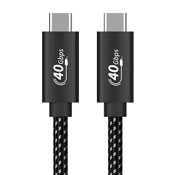Usb4-kaapeli tiedonsiirtokaapeli Usb C - Usb C Pd100w latauskaapeli