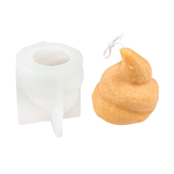 3D Bæsj Lys UV Krystall Epoksy Form DIY Aromaterapi Gips S