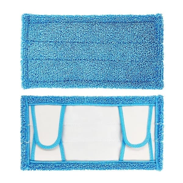 2 stk gulvmoppekluter vaskbare moppeputer for Swiffer Sweeper mopp