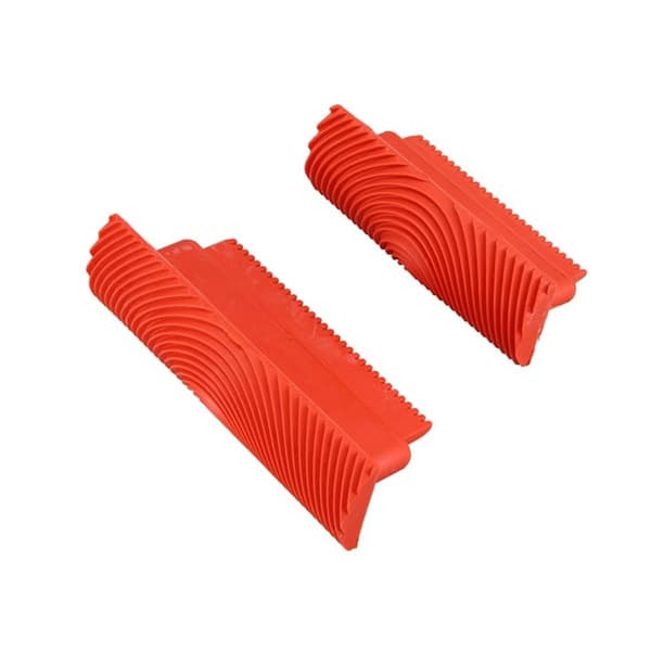 Trä Roller Textur Verktyg Väggfärg Trä Roller Gummi Textur P