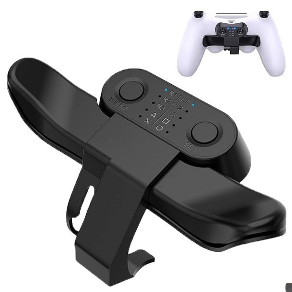 Paddlar för Ps4 Controller, X-gun Back Button Attachment för Playstation 4, Controller Paddlar för Ps4, Turbo Funktion/minne Funktion/Plug And Play