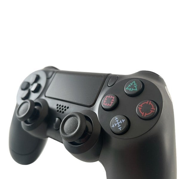 PS4-kontroller DoubleShock trådlös för Playstation 4 svart