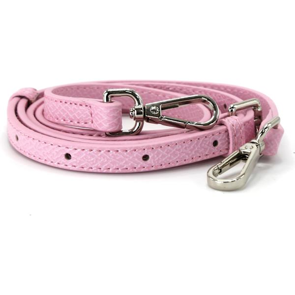 Pieni nahkainen olkahihnalaukku, aitoa nahkaa, ei tarvitse lyödä reikiä ripustuslukkoon New-pink SET