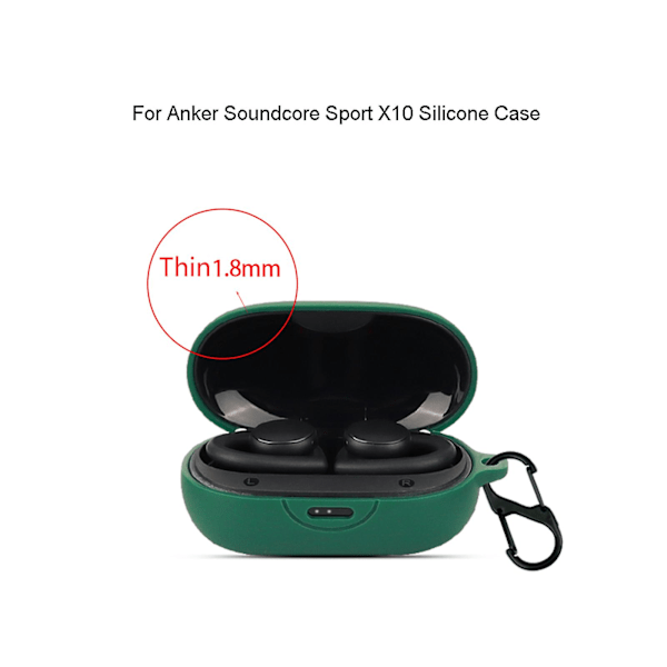 Kestävä Silikonikuori Kuulokkeille Sound Core Sport X10 -suoja