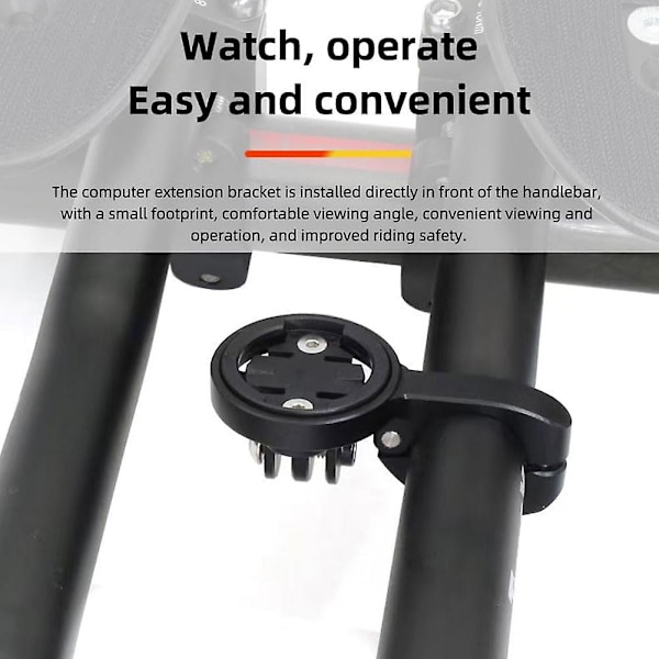 Justerbart datorfäste cykel förlängt fäste för , , Cateye,