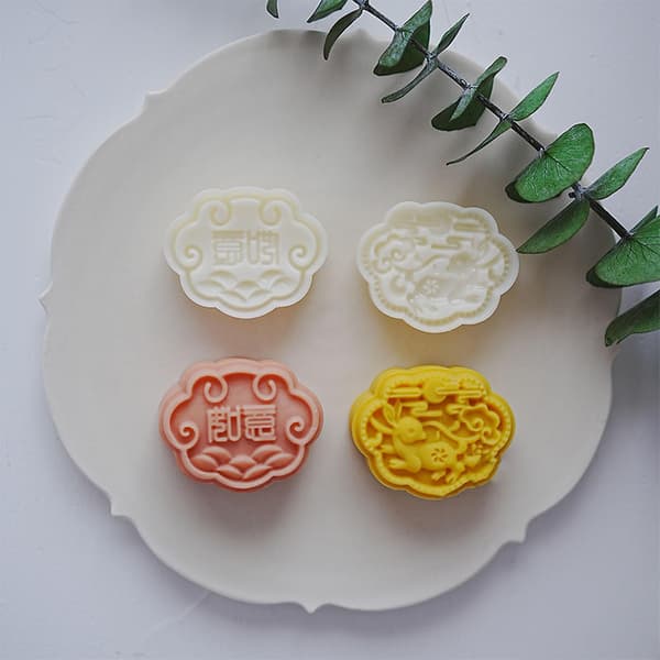 Ruyi Form Kake Stempel Midhøstfestival Månekake Stempler For