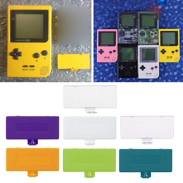 1 stk. Erstatningsbatterideksel for Game Boy Pocket Gameboy Gb