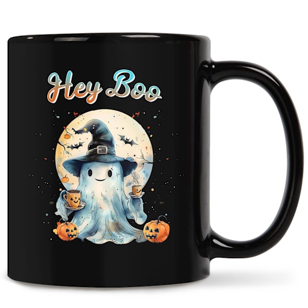 Sjarmerende Personlig Halloween Spøkelse Kopp – Perfekt for den Skumle Sesongen, Egendesign for Barn og Voksne (325ml) 6