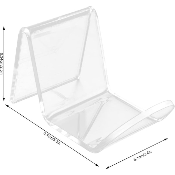 Transparent Väggmonterad Hållare för Spelkonsol
