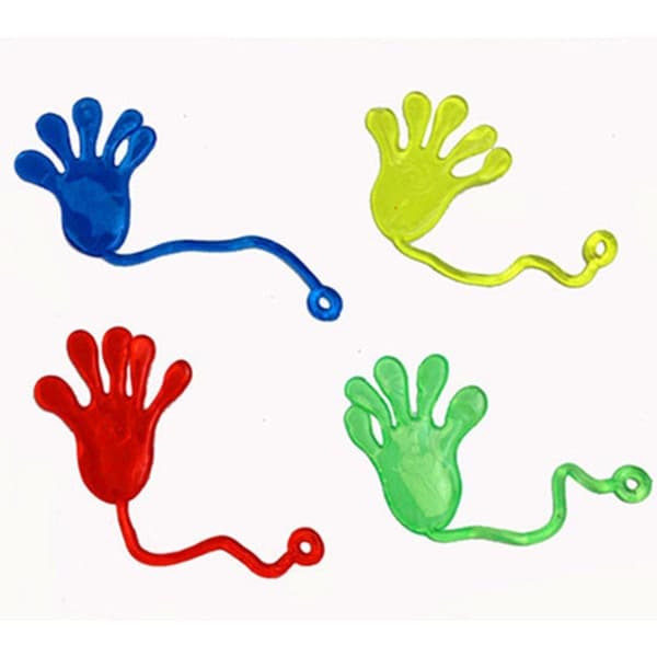 Töjbar klibbig hand leksak
