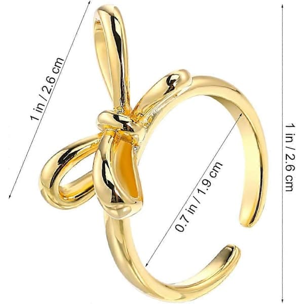 Rosetringe, Guld Rosetring, Rosetringe til Kvinder, Roset Knude Ring Statement Smykker Til Ham