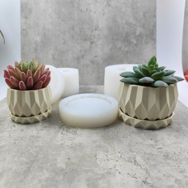 Blomkruka Förvaringsform Smycke Ornament Form DIY Handgjord Hem D