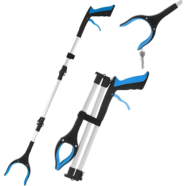 ®RisingFF 3-delad Hopfällbar Skräpplockare, 91cm/36tum, för Vuxna
