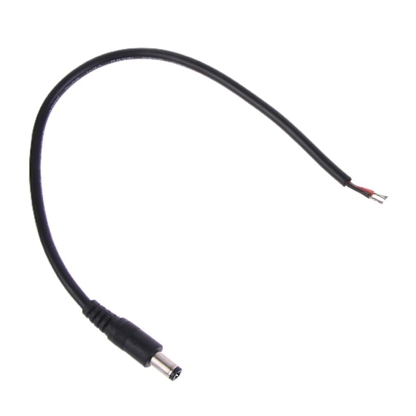 5.5mmx 2.1mm DC- Strømkabel Pigtail 12v 10a 120w DC Strømstik