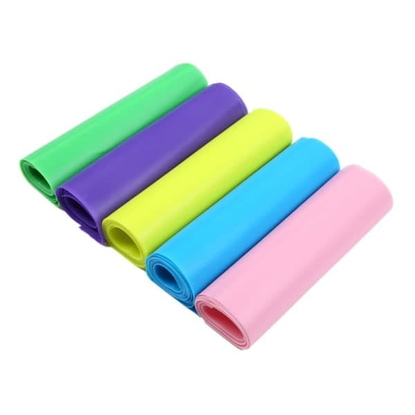 4 st Hög Elastisk Yoga Resistance Bands, Fitness Kroppsskulptering
