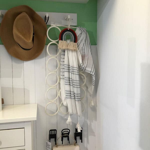 Boho Dekor Macrame Regnbue Vægophæng Til Baby Piger Børneværelser