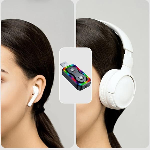 Bt5.3 Bluetooth Adapter For Bil 3.5mm Aux Kabel Bluetooth 5.3 5.