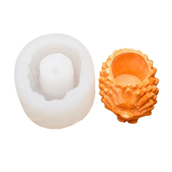 3D Silikoneforme Sød Pindsvin/Ugle Form Geometrisk Modellering 2 T