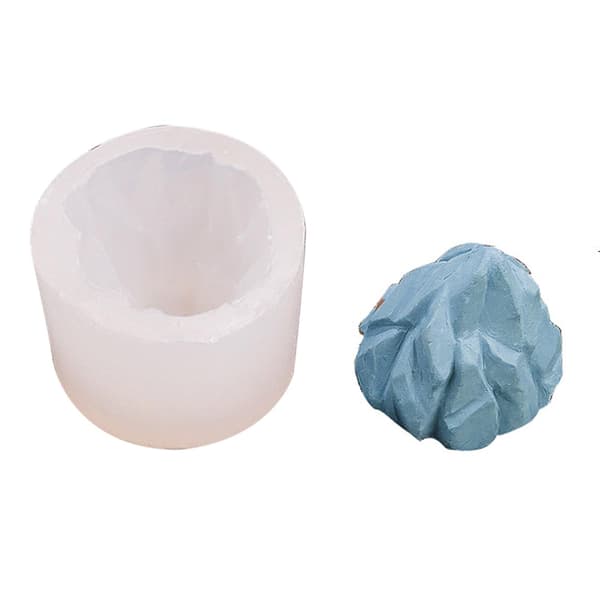 3D Snöberg Silikonform Anpassad Ljusform DIY Festiv