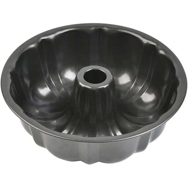 24cm/9,6 tum kakform bakform, rund bakform i kolstål, kakform med non-stick beläggning