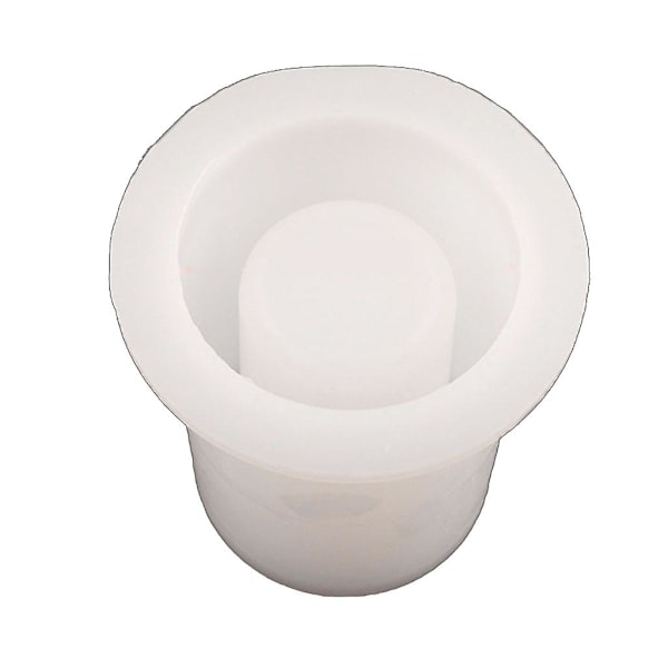 Krystall Epoxy Resin Form Pennholder Beholder Skrivebordsorganisator Sil