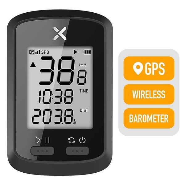Smart GPS Sykkelcomputer Trådløs Digitalt Sykkel Speedometer Xoss