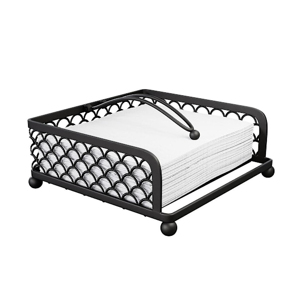 Elegant Platt Pappersservetthållare - Servetthållare För Bord, Kit