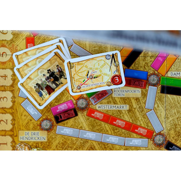 Days of Wonder | Ticket to Ride Amsterdam Brettspill | Familiebrettspill | Brettspill for voksne og familie | Togspill | Alder 8+