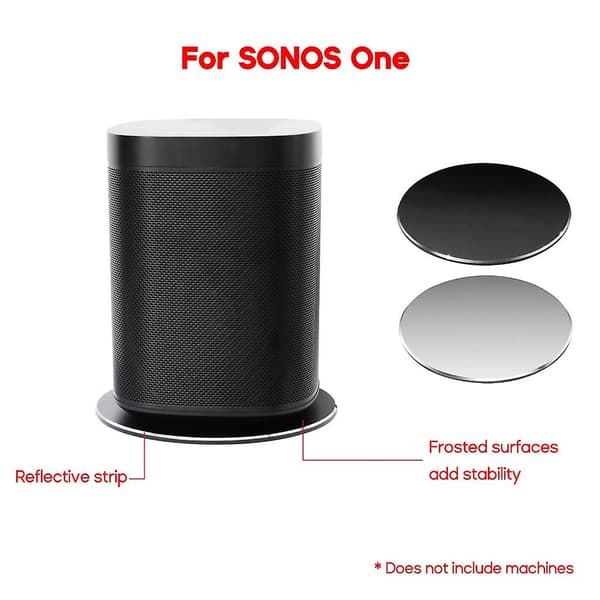 Högtalarplatta för Sonos OneWiFi Högtalarplatta Skrivbordsstativ