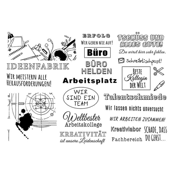 Engelske Sætninger Silikone Klar Segl Stempel DIY Scrapbooking Emb